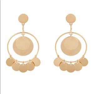 Eddie Borgo Gold  Coin Earring